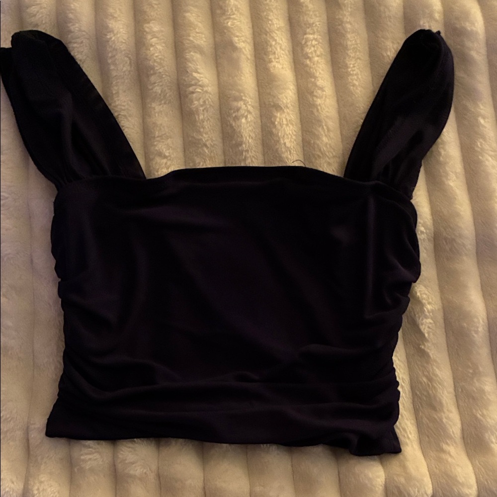 Elegant Black Women's Top